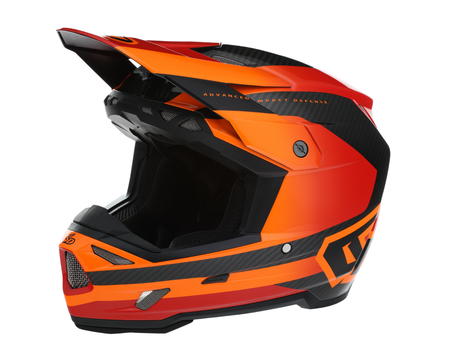 6D ATR-3 PURE GLOSS RED HELMET