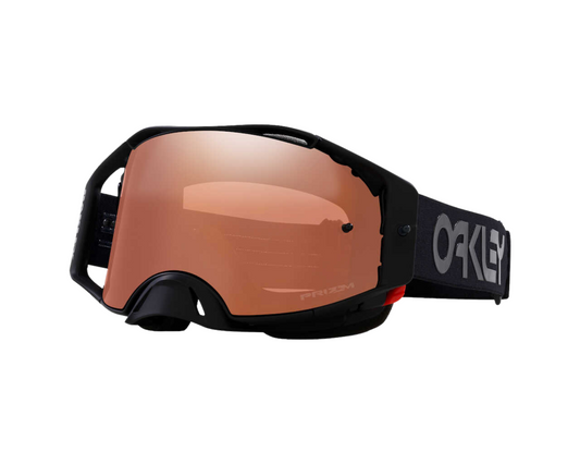 OAKLEY AIRBRAKE PRIZM MX BLACK IRIDIUM/MATTE BLACK GOGGLES