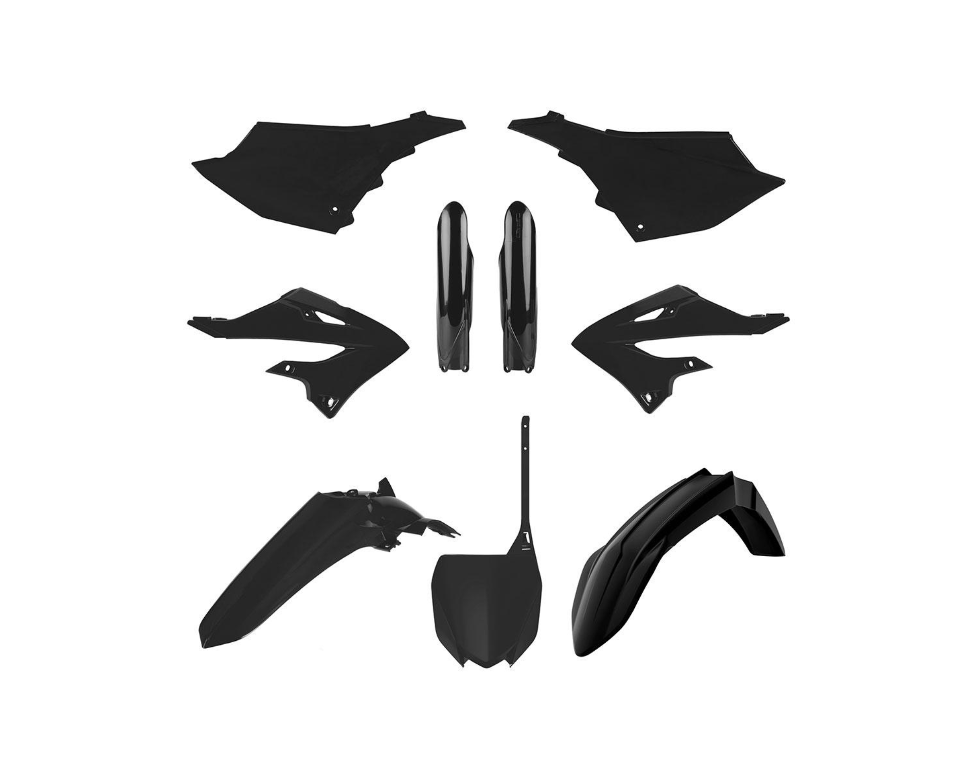 Polisport Full Kit Yamaha YZ250F/YZ450F ('08-'09) - Black main image 1
