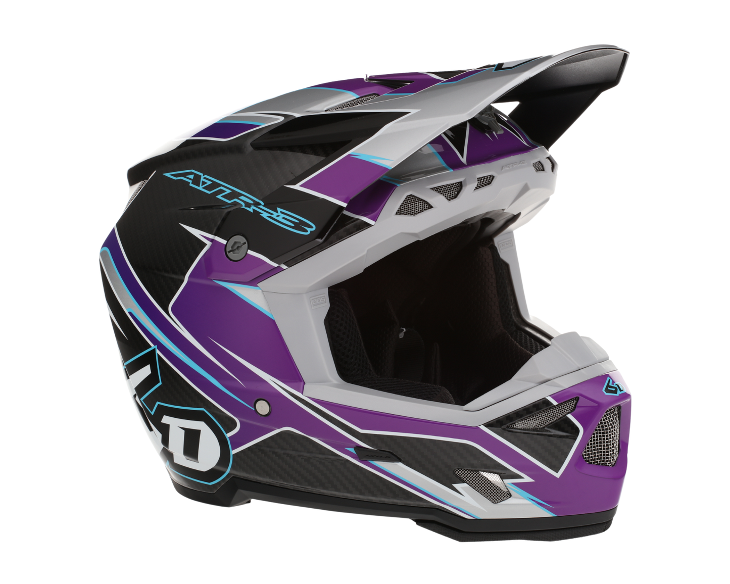 6D ATR-3 REFLEX GLOSS PURPLE YOUTH HELMET