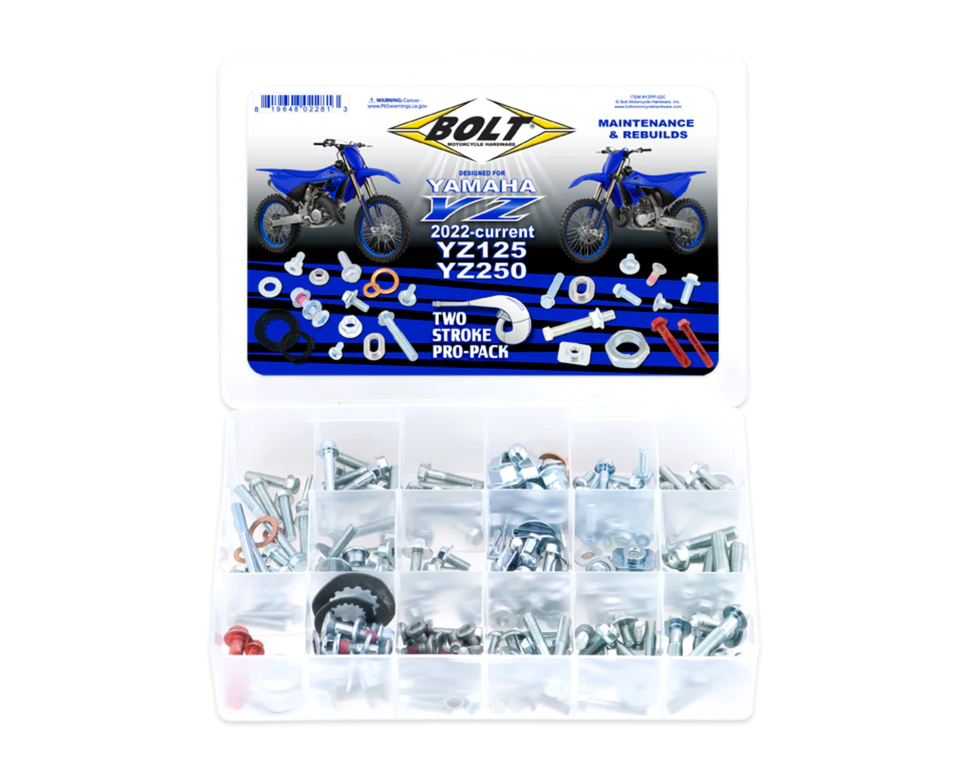 Coffret De Vis Pro Pack BOLT- YAMAHA YZ / YZ-F