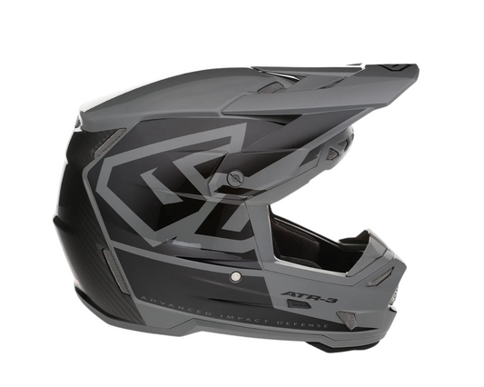 6D ATR-3 HEX GLOSS BLACK YOUTH HELMET