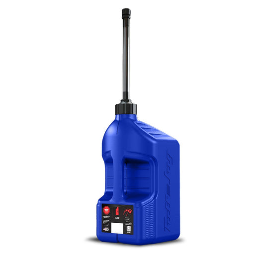 TUFF JUG GEN 3 20L BLUE STANDARD CAP FUEL CAN W/ BLACK AUTO STOP SPOUT