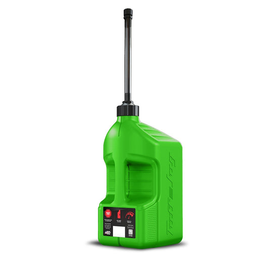 TUFF JUG GEN 3 20L GREEN STANDARD CAP FUEL CAN W/ BLACK AUTO STOP SPOUT