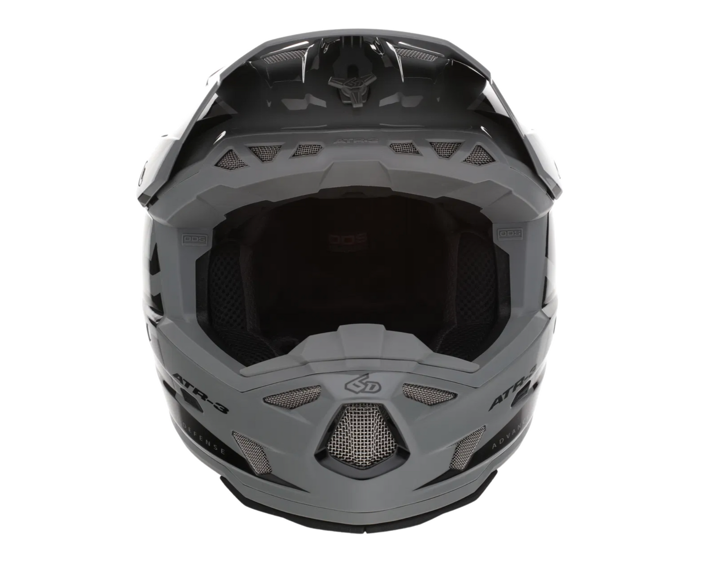 6D ATR-3 HEX GLOSS BLACK YOUTH HELMET