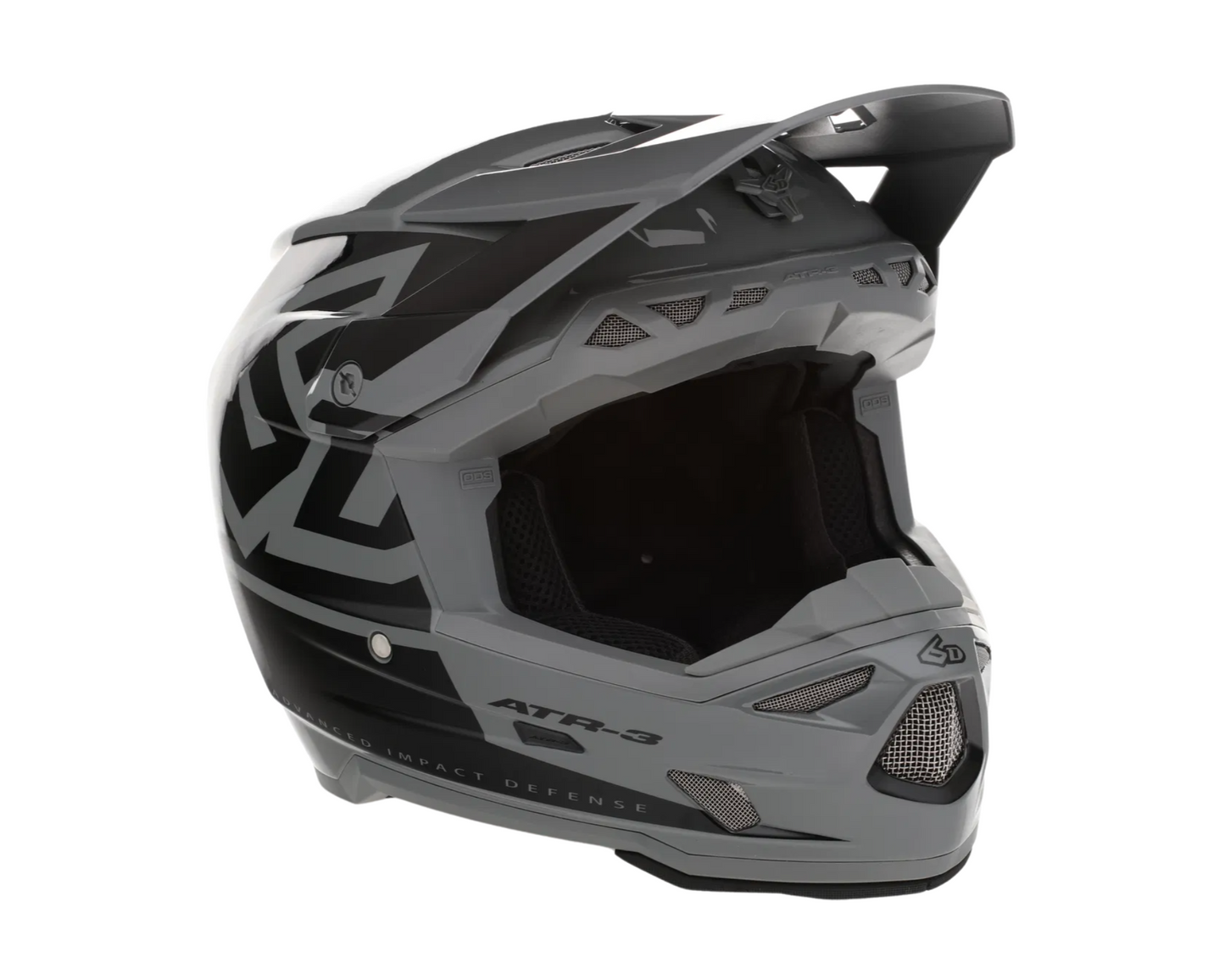 6D ATR-3 HEX GLOSS BLACK YOUTH HELMET