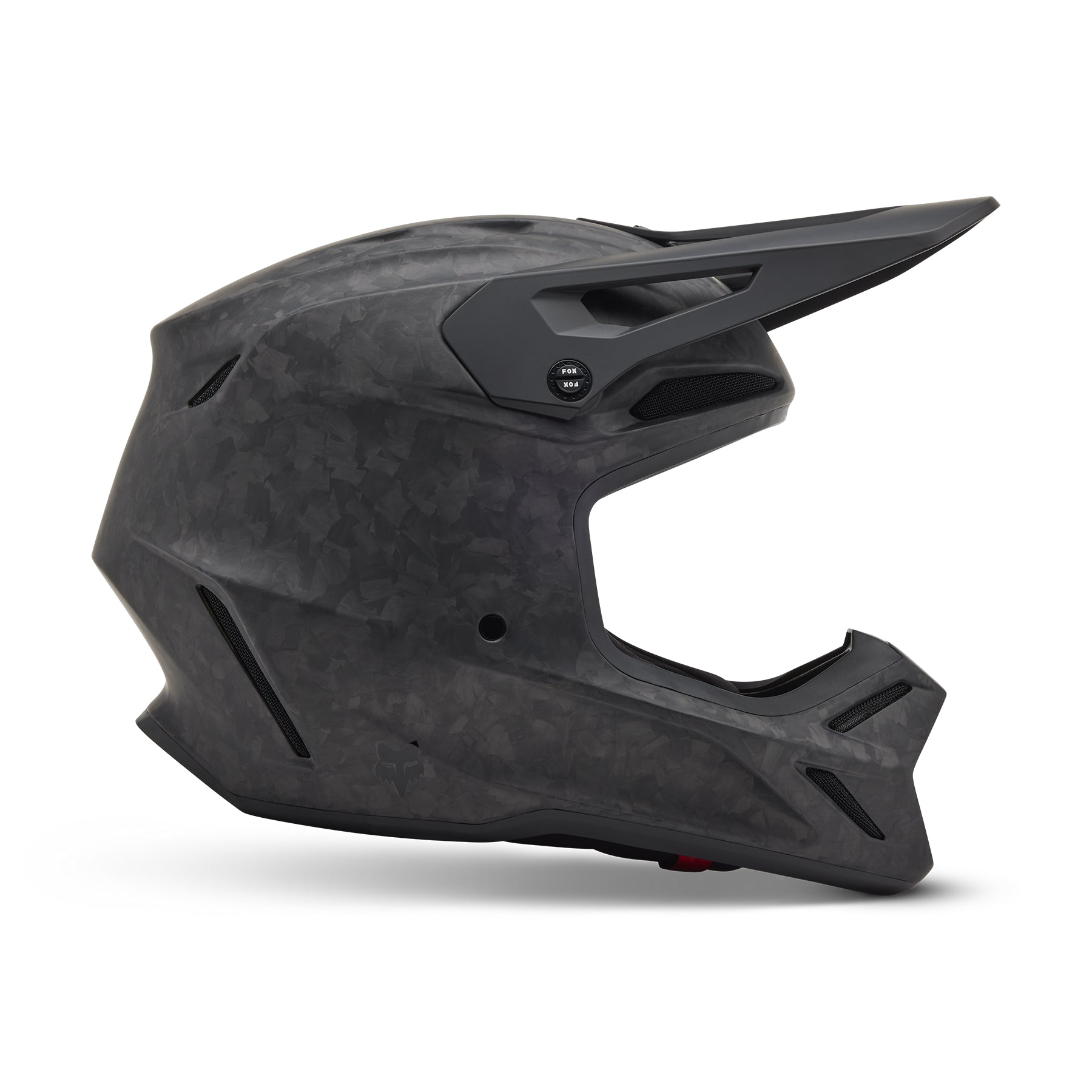 FOX 2026 V3 RS CARBON SOLID MATTE BLACK HELMET – Moto House