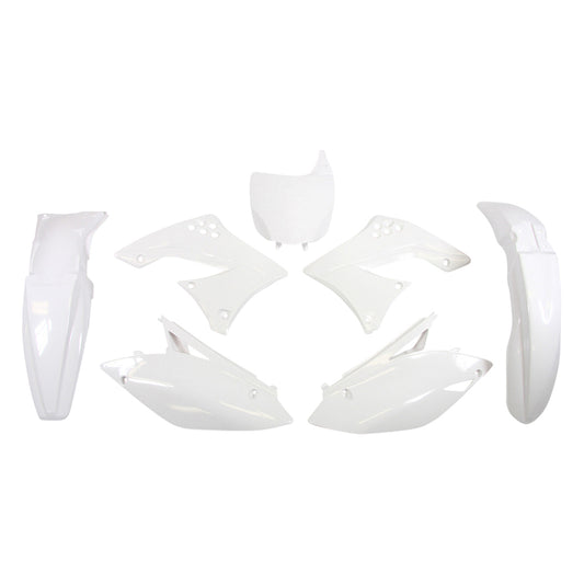 RTECH KAWASAKI KX450F 09-11 WHITE PLASTICS KIT
