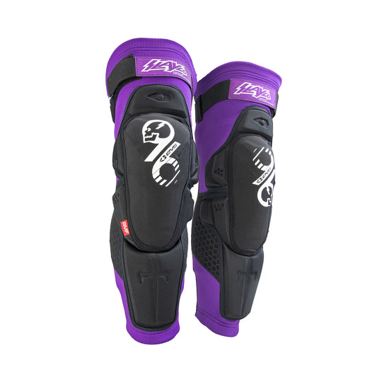 EVS SLAYCO96 KNEE PADS PURPLE/BLACK
