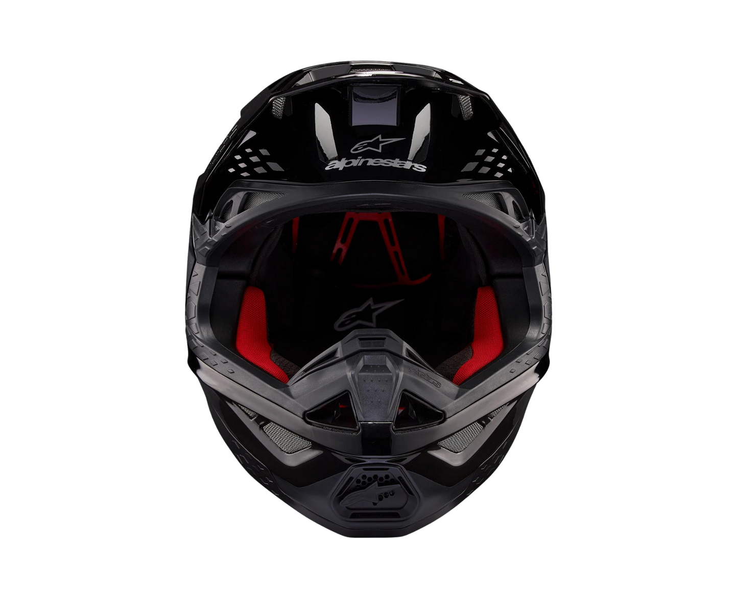 ALPINESTARS 2025 S-M10 FLOOD BLACK/DARK GREY HELMET