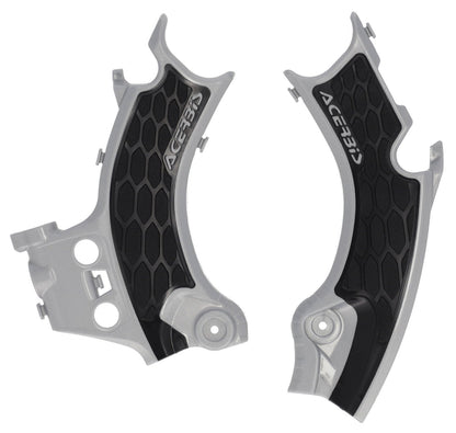 ACERBIS HONDA CRF250R/CRF450R 2025 SILVER/BLACK X-GRIP FRAME GUARD