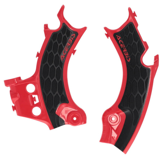 ACERBIS HONDA CRF250R/CRF450R 2025 RED/BLACK X-GRIP FRAME GUARD