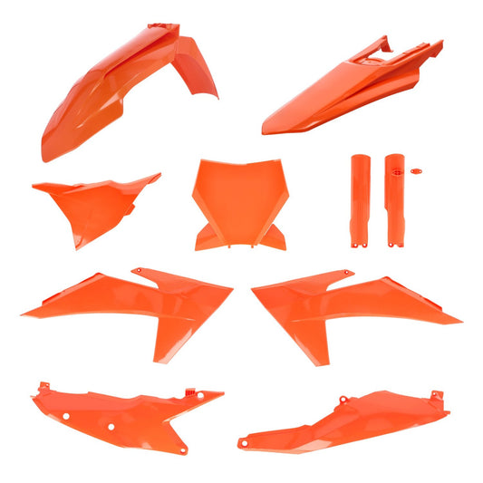 ACERBIS KTM SX/SX-F/XC/XC-F 23-25 ORANGE [2023-2024 SHAPE] PLASTICS KIT