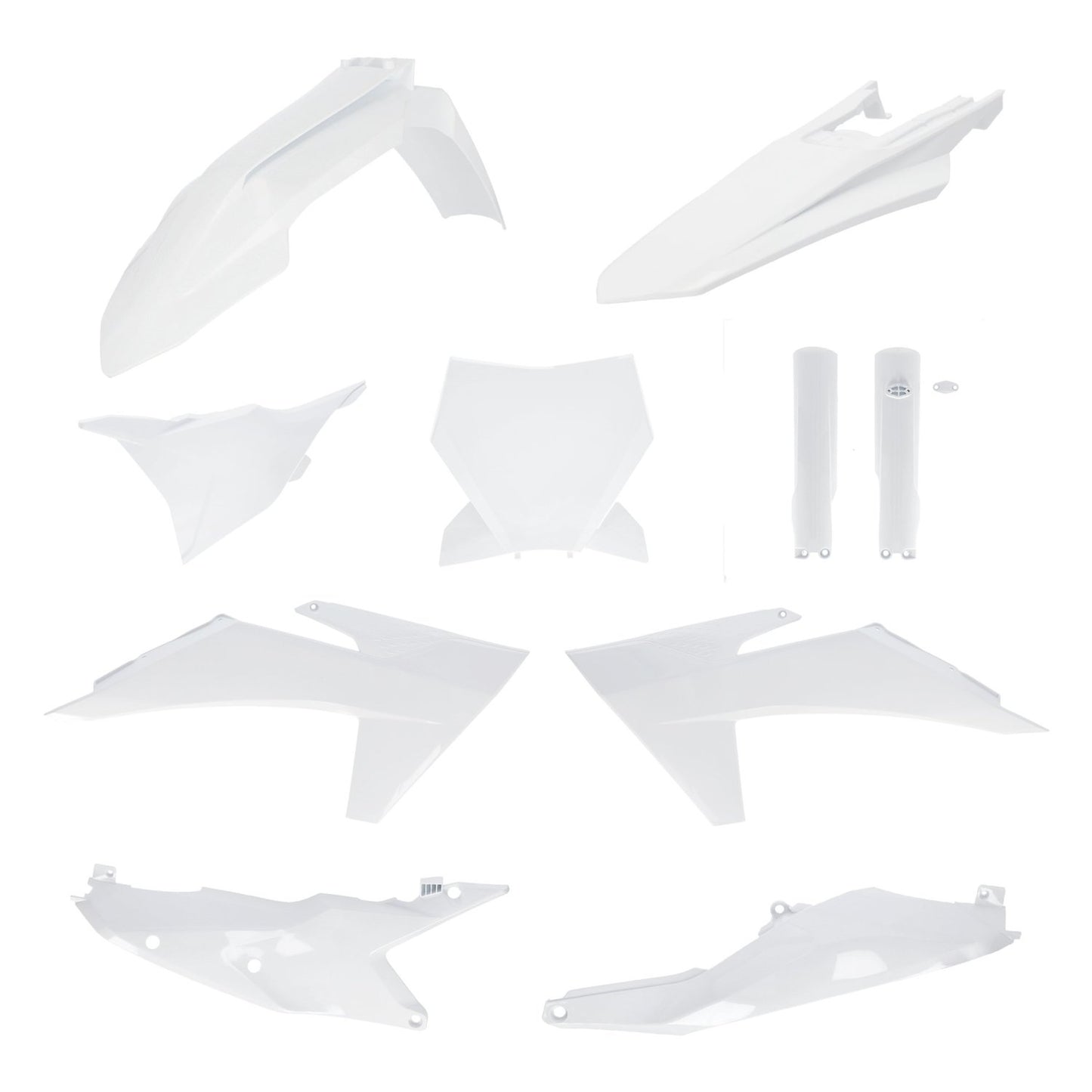 ACERBIS KTM SX/SX-F/XC/XC-F 23-25 WHITE [2023-2024 SHAPE] PLASTICS KIT