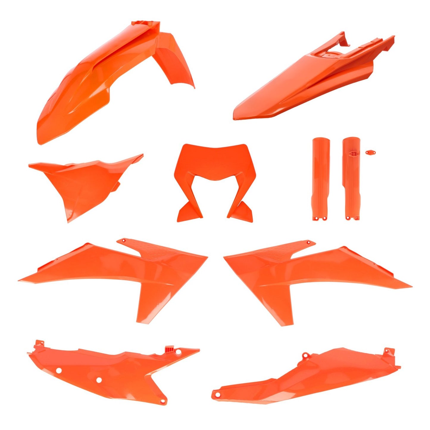 ACERBIS KTM EXC/EXC-F 24-25 ORANGE PLASTICS KIT