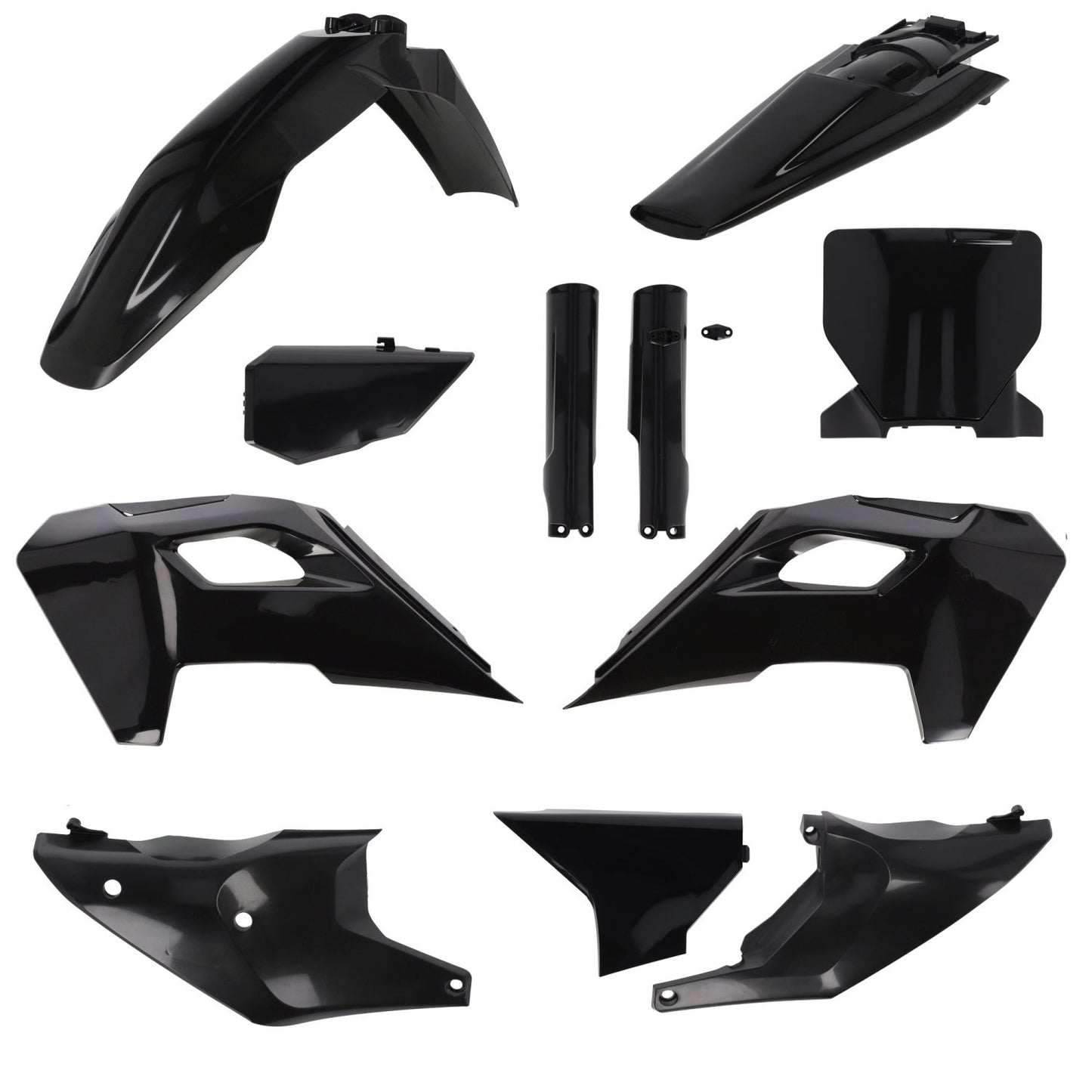 ACERBIS HUSQVARNA FC / FX / TC / TX 23-24 BLACK PLASTICS KIT