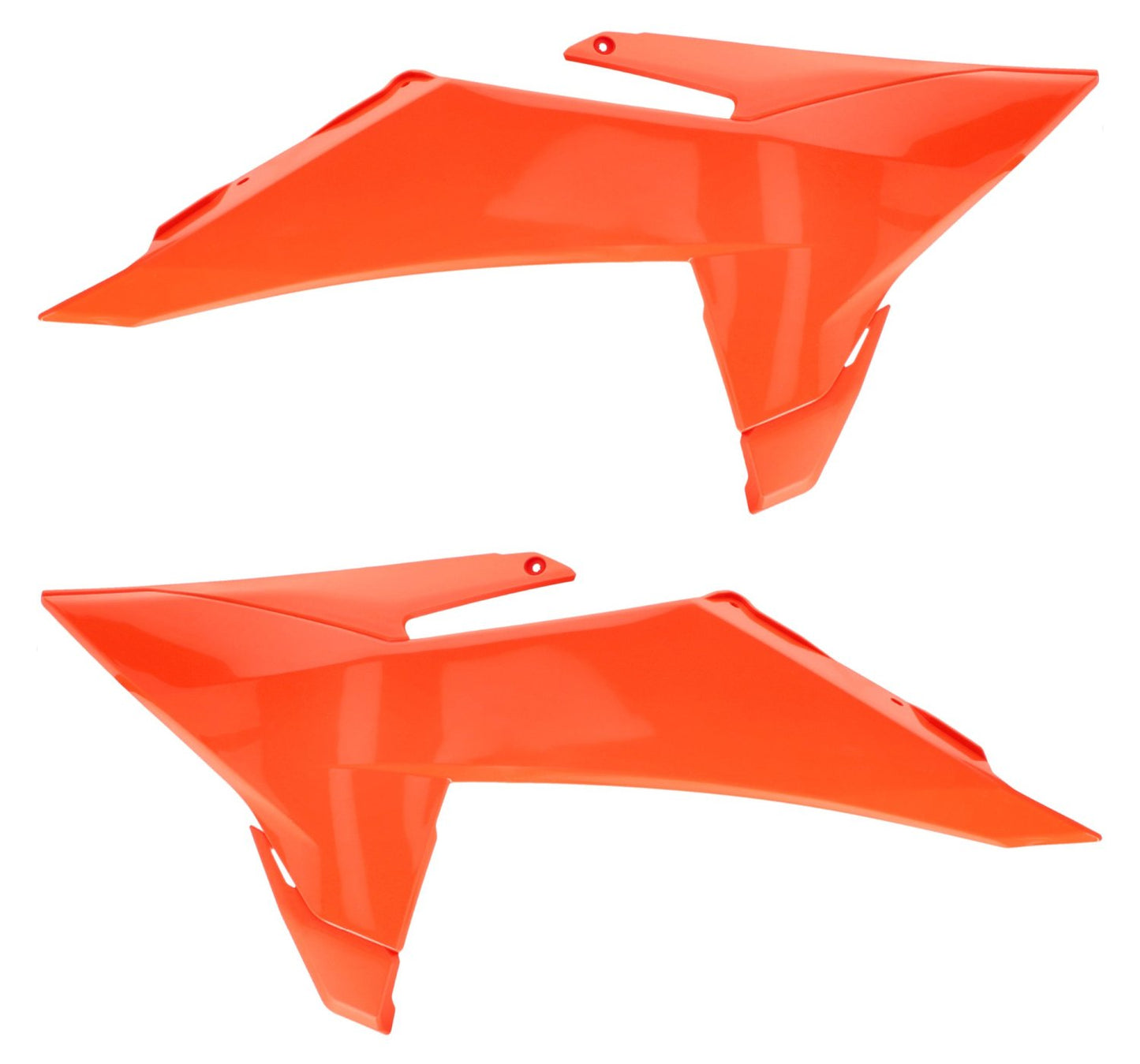 ACERBIS KTM SX/SX-F/XC/XC-F 23-25 EXC/EXC-F 24-25 ORANGE [2025 SHAPE] RADIATOR SHROUDS