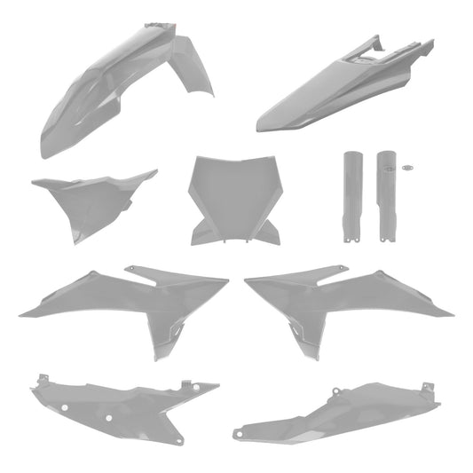 ACERBIS KTM SX/SX-F/XC/XC-F 23-25 GREY HAWK [2025 SHAPE] PLASTICS KIT