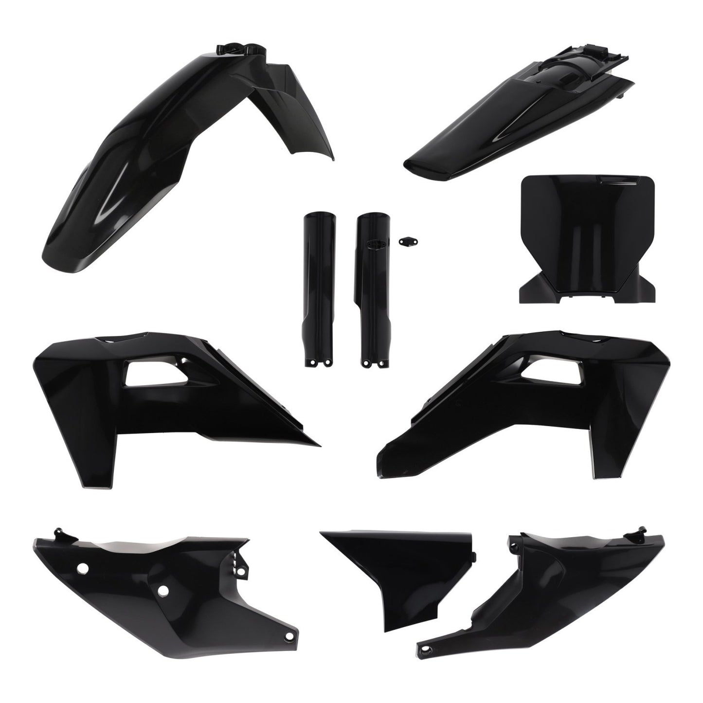 ACERBIS HUSQVARNA FC / TC / FX / TX 25-26 BLACK PLASTICS KIT