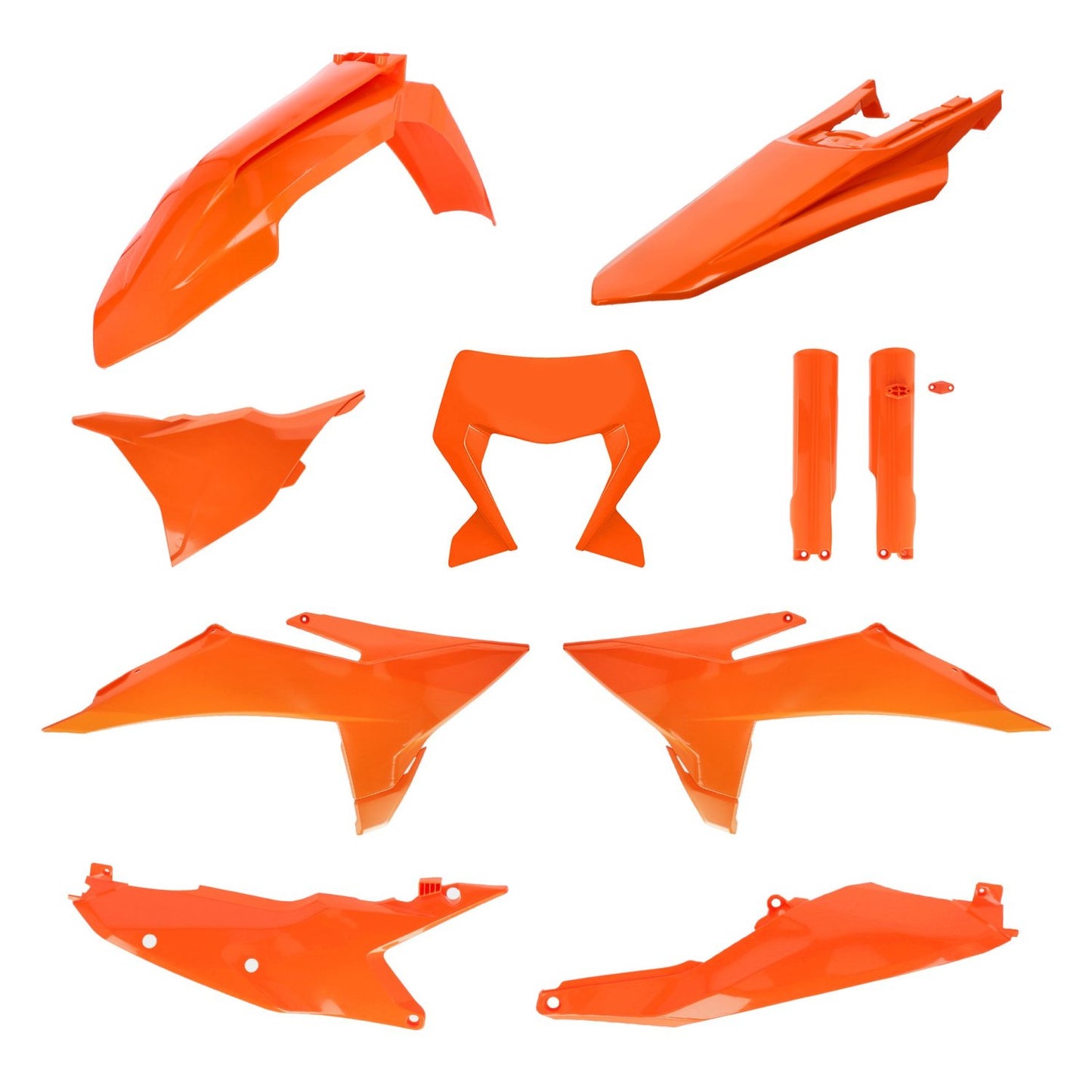 ACERBIS KTM EXC/EXC-F 2026 ORANGE PLASTICS KIT