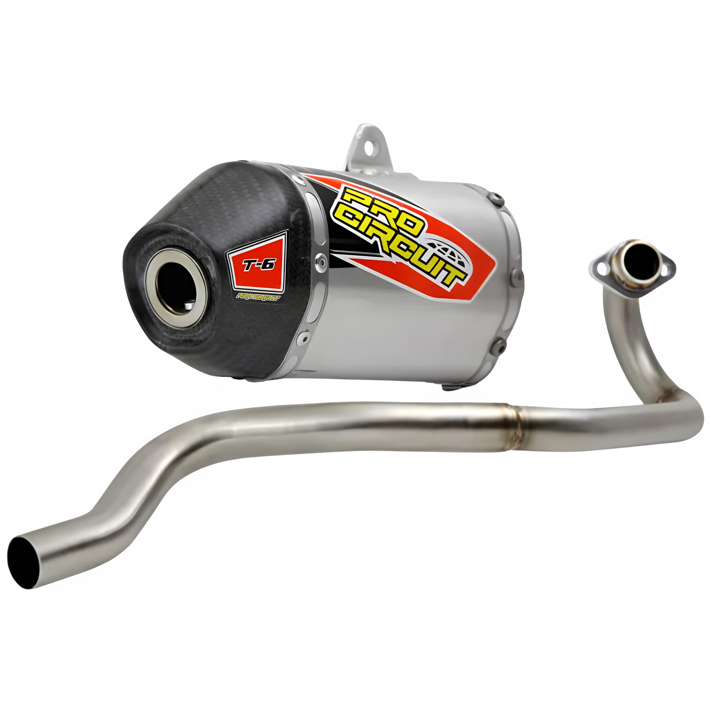 PRO CIRCUIT KAWASAKI KLX110 02-26 / SUZUKI DRZ110 03-05 T-6 STAINLESS FULL SYSTEM