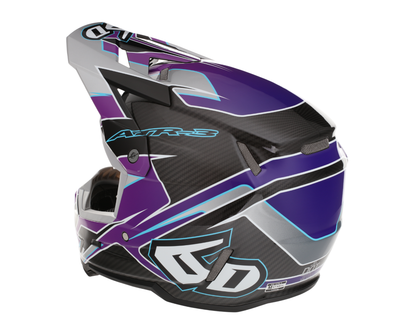 6D ATR-3 REFLEX GLOSS PURPLE HELMET