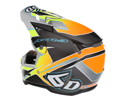 6D ATR-3 REFLEX GLOSS NEON YELLOW YOUTH HELMET