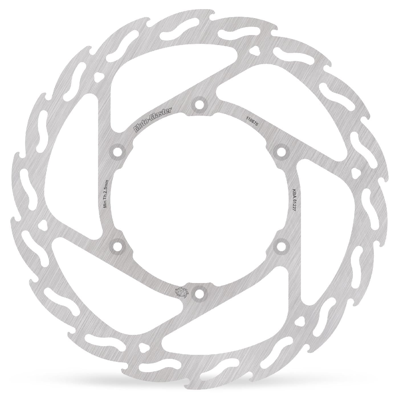 MOTO-MASTER FLAME FIXED FRONT BRAKE DISC YAMAHA YZ250F/YZ450F 16-25 YZ125/YZ250 17-25 WR450F 16-18 WR250F 17-19