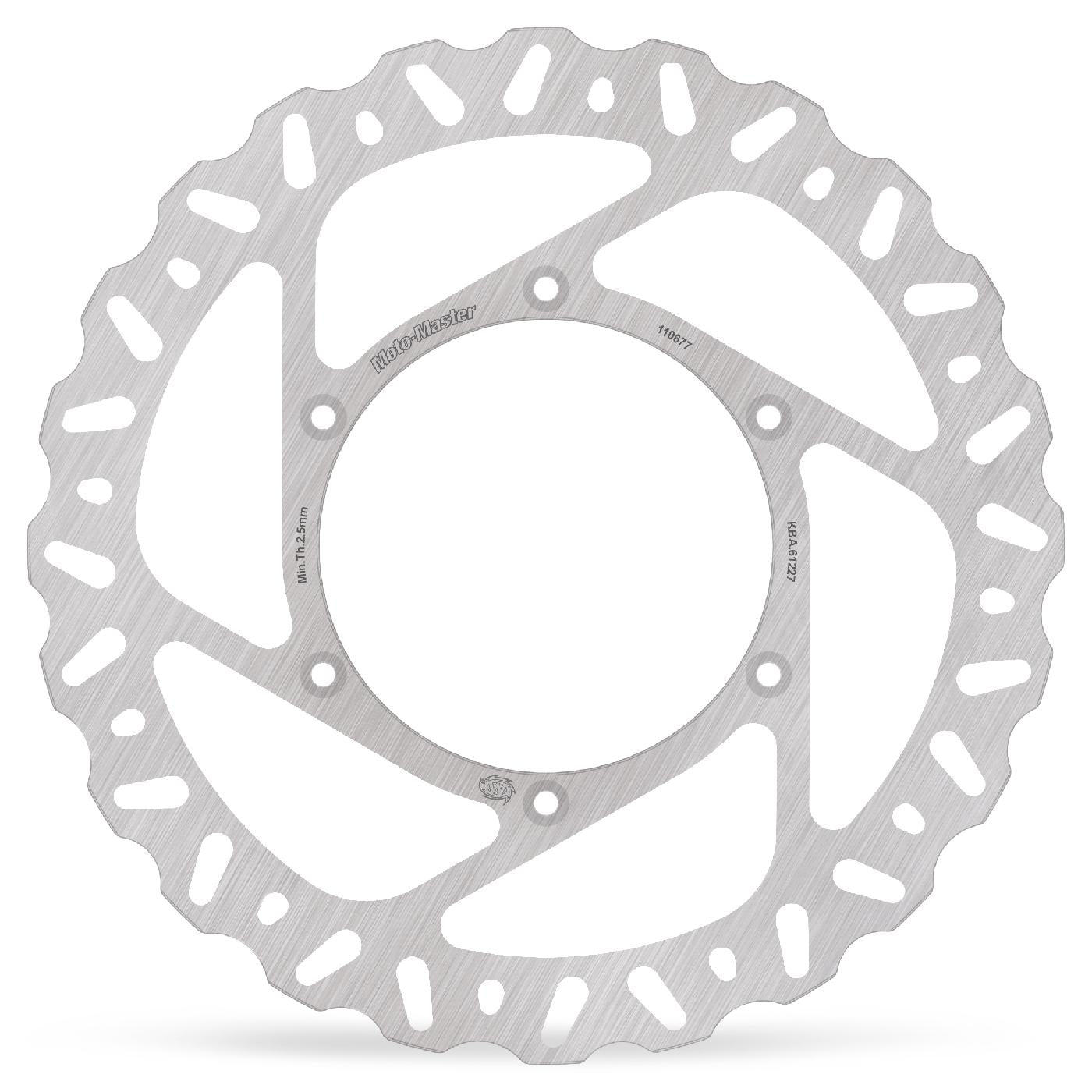 MOTO-MASTER NITRO FIXED FRONT BRAKE DISC YAMAHA YZ250F/YZ450F 16-25 YZ125/YZ250 17-25 WR450F 16-18 WR250F 17-19