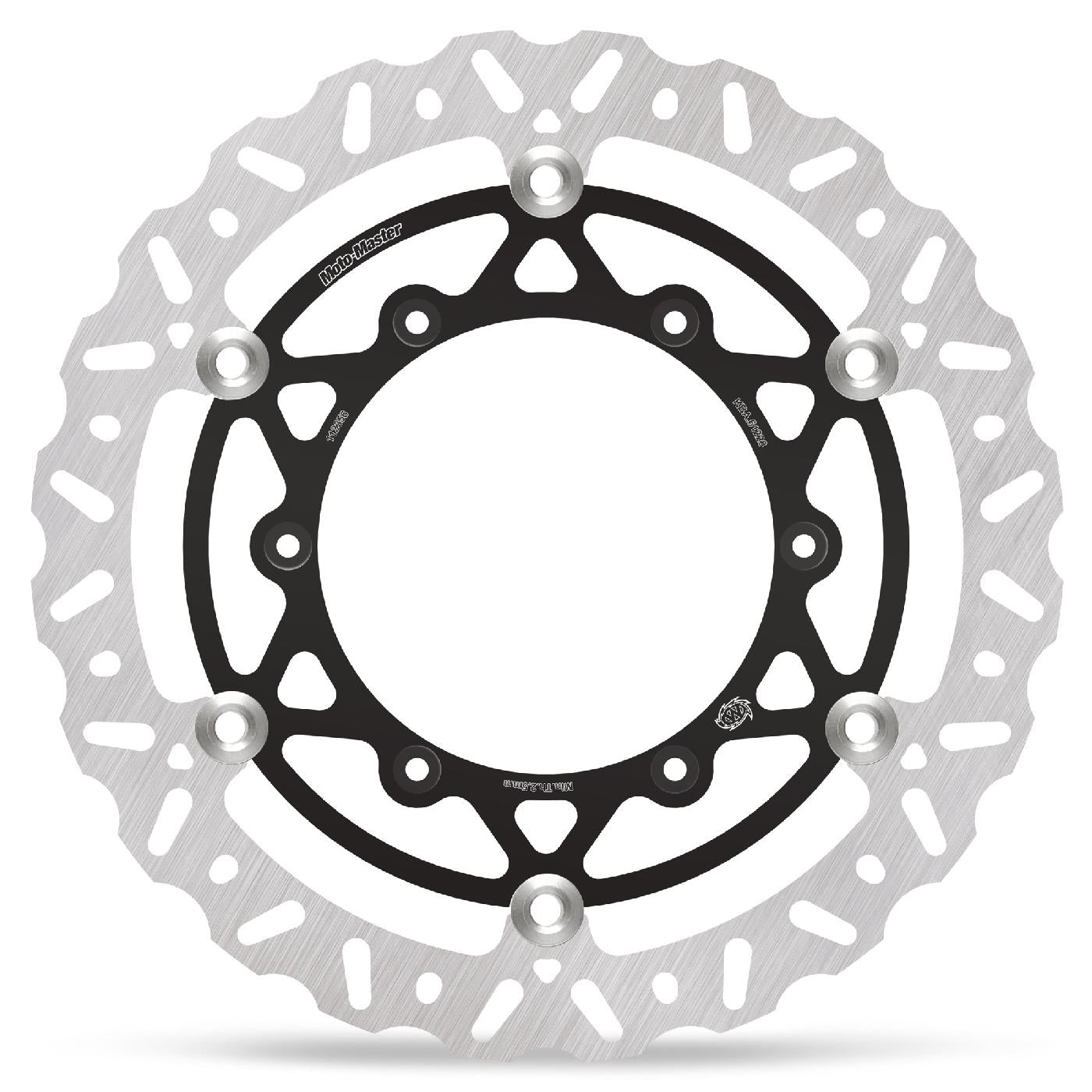 MOTO-MASTER NITRO FLOATING FRONT BRAKE DISC YAMAHA YZ250F/YZ450F 16-25 YZ125/YZ250 17-25 WR450F 16-18 WR250F 17-19