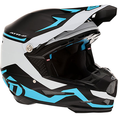 6D ATR-2 DRIVE CYAN YOUTH HELMET