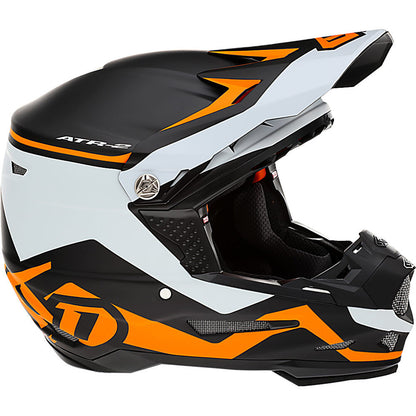 6D ATR-2 DRIVE NEON ORANGE YOUTH HELMET