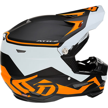 6D ATR-2 DRIVE NEON ORANGE YOUTH HELMET