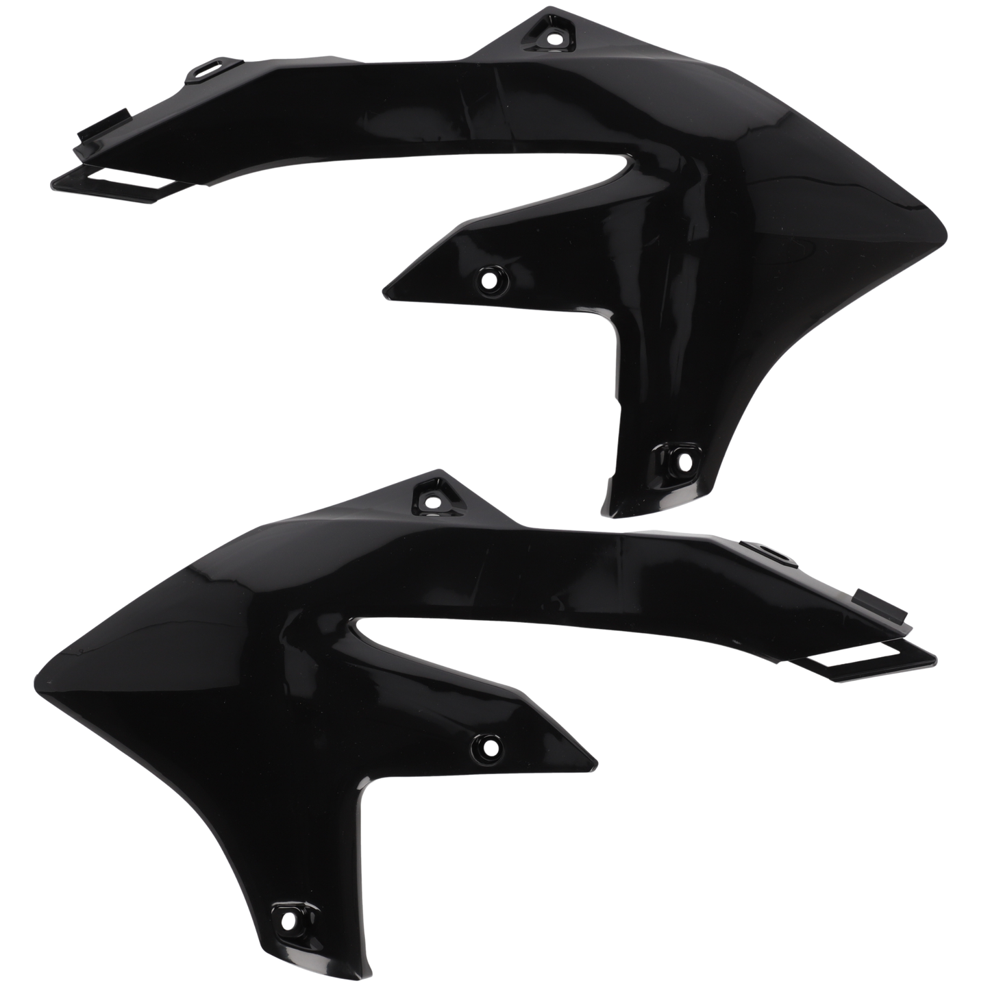ACERBIS YAMAHA YZ450F 23-26 YZ250F/WR450F/YZ450FX 24-26 YZ250FX/WR250F 25-26 BLACK RADIATOR SHROUDS
