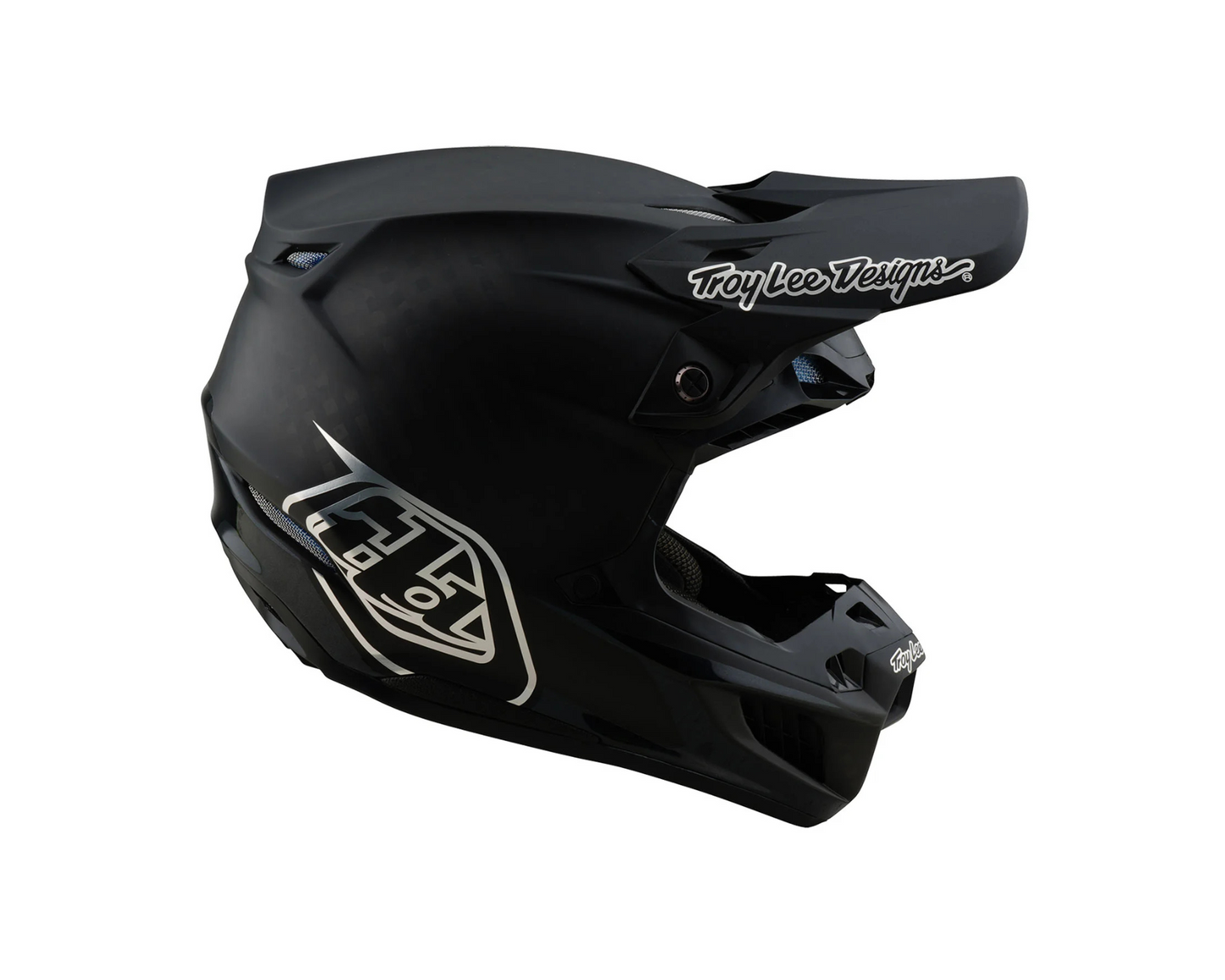 TROY LEE DESIGNS 2025 SE5 CARBON MONO BLACK HELMET