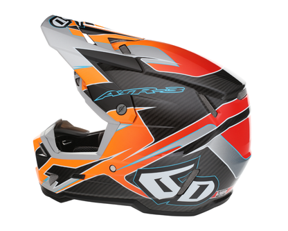6D ATR-3 REFLEX GLOSS NEON ORANGE YOUTH HELMET