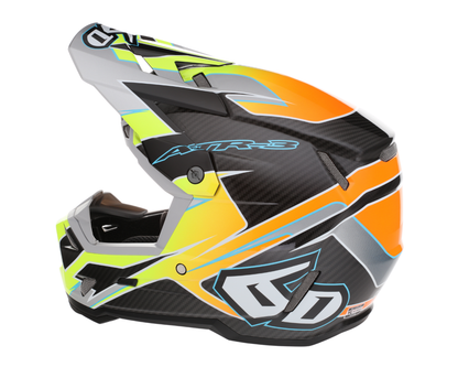 6D ATR-3 REFLEX GLOSS NEON YELLOW YOUTH HELMET