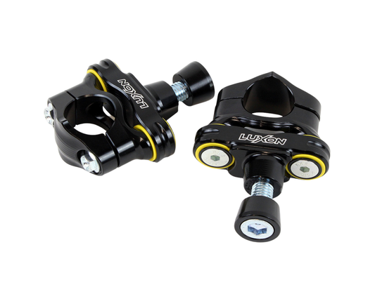 LUXON 4-POST RUBBER ISOLATED 36MM BAR MOUNTS DUCATI DESMO450 MX/EDX CONE INTERFACE