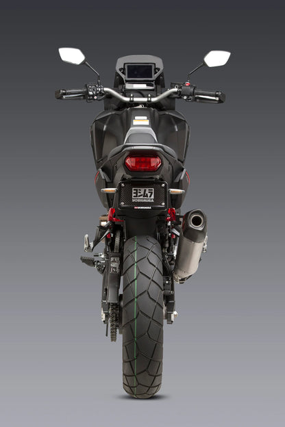 YOSHIMURA HONDA CRF1100L AFRICA TWIN 20-24 RS-12 STAINLESS STEEL SLIP-ON WITH CARBON END CAP