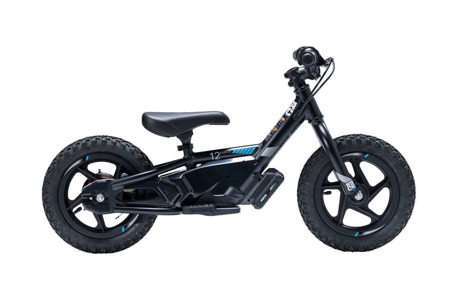 STACYC 12" BLACK ELECTRIC BALANCE BIKE