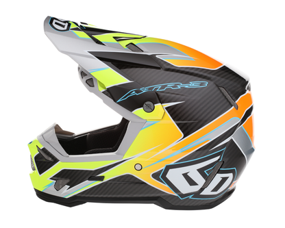 6D ATR-3 REFLEX GLOSS NEON YELLOW YOUTH HELMET
