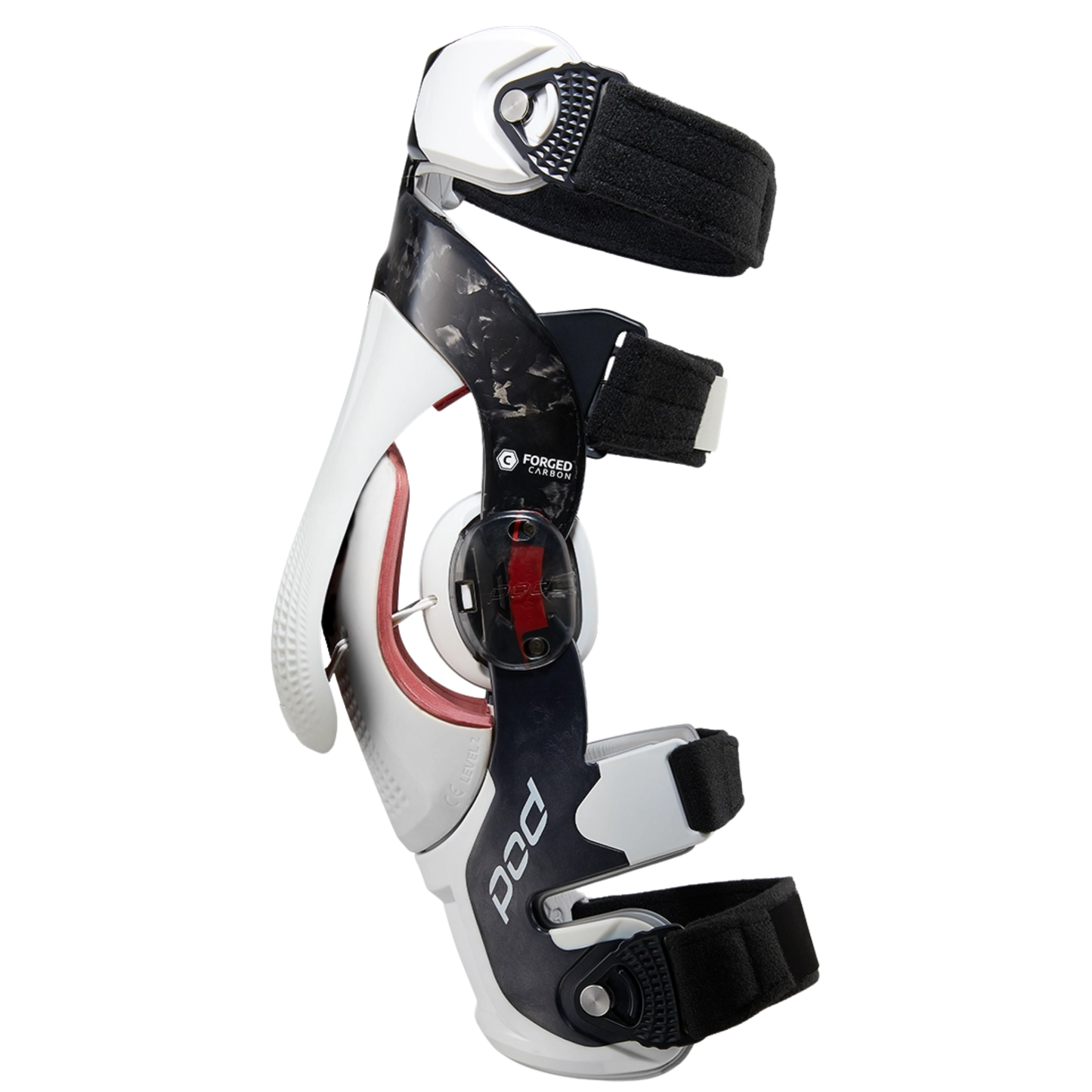 POD K8 3.0 CARBON / WHITE KNEE BRACE SET