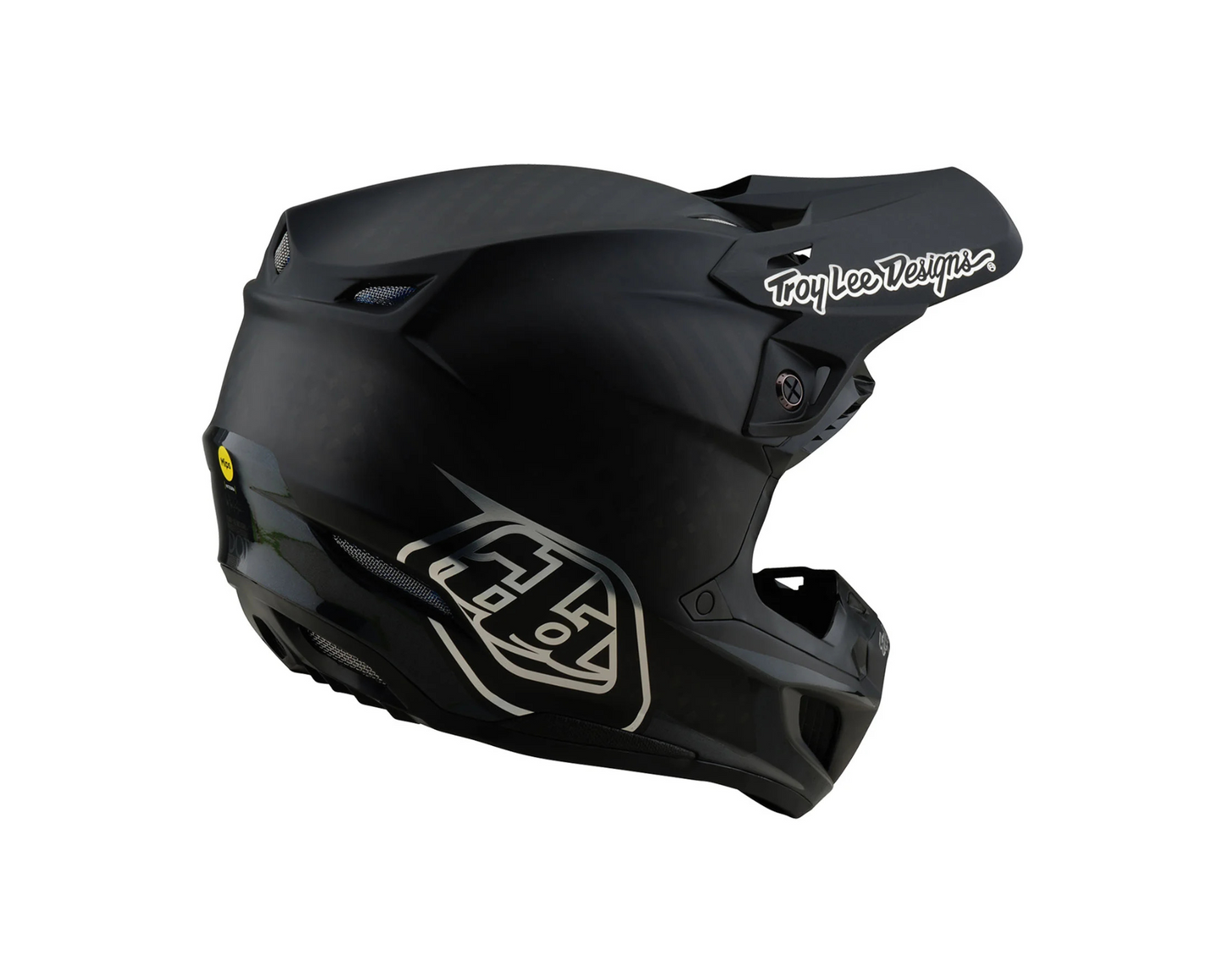 TROY LEE DESIGNS 2025 SE5 CARBON MONO BLACK HELMET
