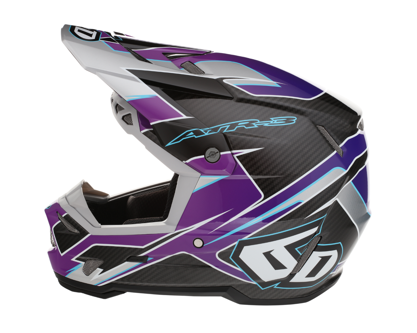 6D ATR-3 REFLEX GLOSS PURPLE HELMET