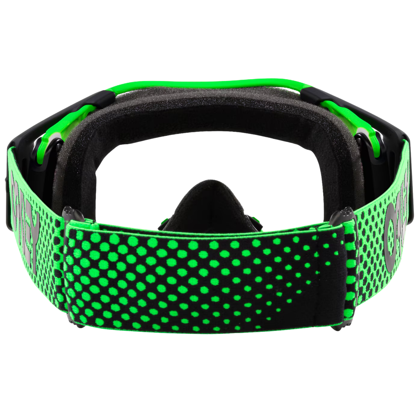 OAKLEY AIRBRAKE MX GREEN CLEAR GOGGLES