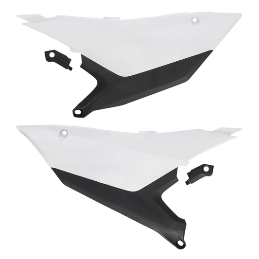 ACERBIS YAMAHA YZ450F 2026 WHITE/BLACK SIDE PANELS