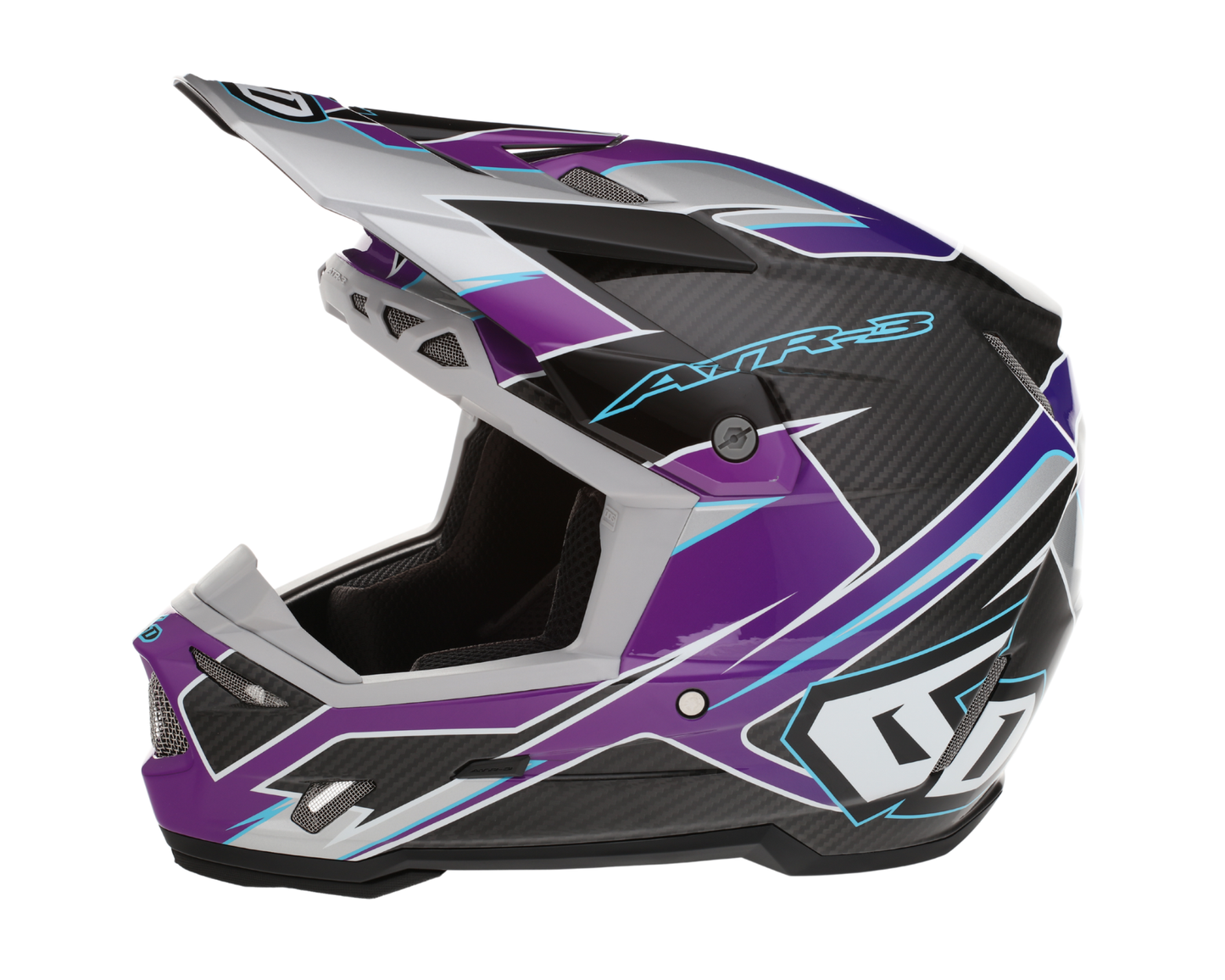 6D ATR-3 REFLEX GLOSS PURPLE HELMET