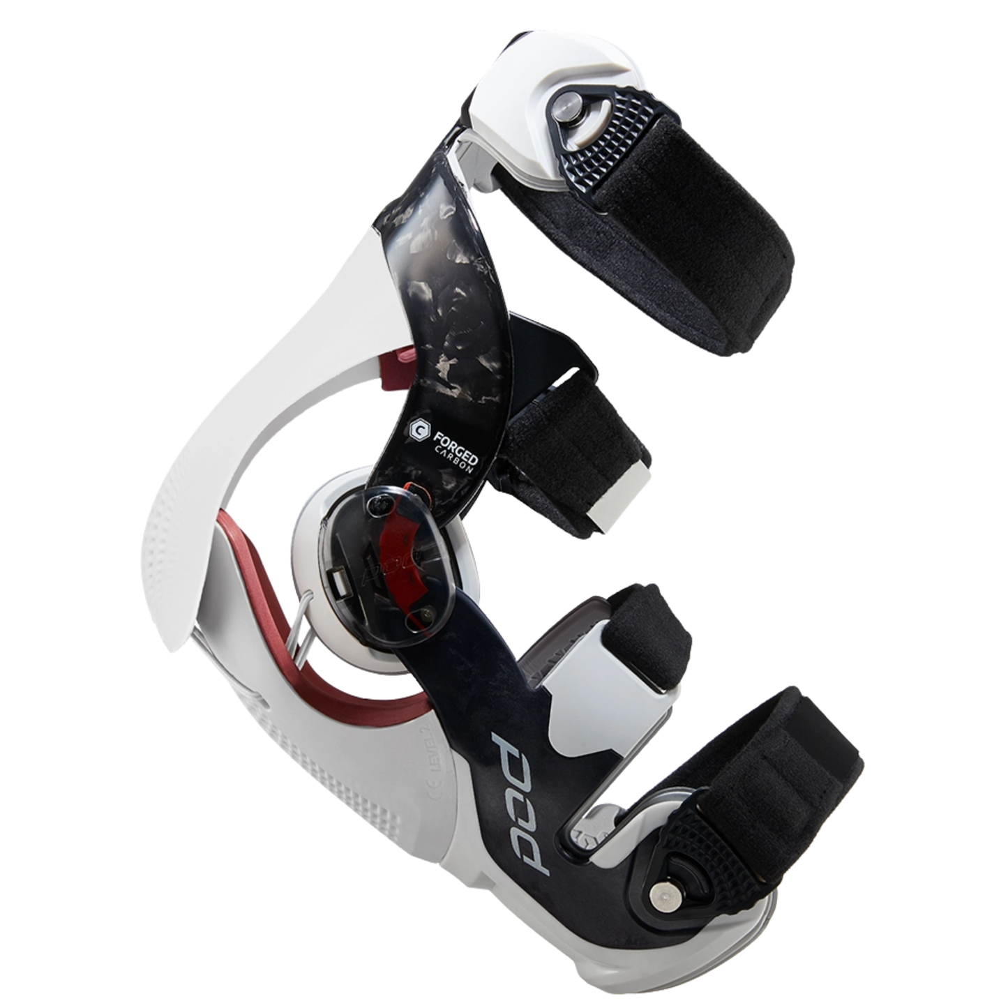 POD K8 3.0 CARBON / WHITE KNEE BRACE SET