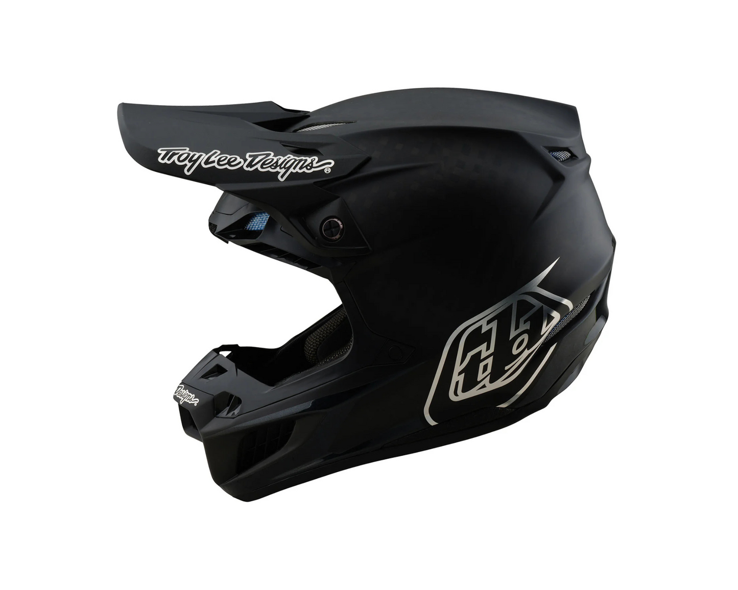 TROY LEE DESIGNS 2025 SE5 CARBON MONO BLACK HELMET