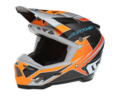 6D ATR-3 REFLEX GLOSS NEON ORANGE YOUTH HELMET